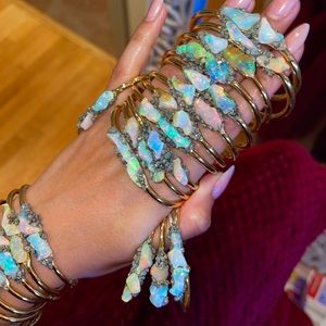 Opal cuff